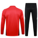 Conjunto Agasalho Treino Manchester United 24/25 - Vermelho