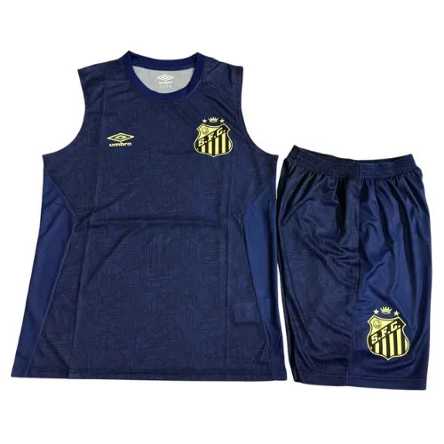 Conjunto Santos Treino Regata 24/25  - Azul Marinho