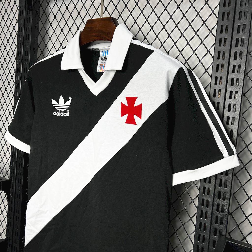 Camisa Vasco Retrô 1988   Preta