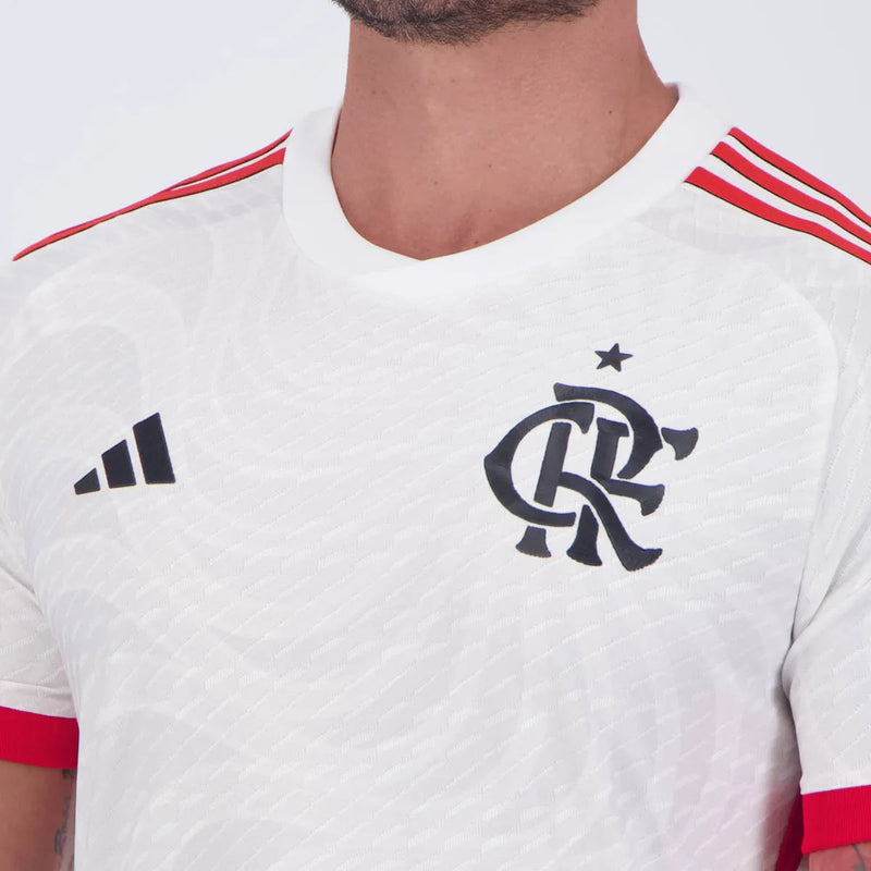 Camisa Flamengo Away ll 2024/25 Versão Jogador - Branca