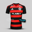 Camisa Flamengo I 2026/27 Torcedor Adidas Masculina - Vermelho+Preto