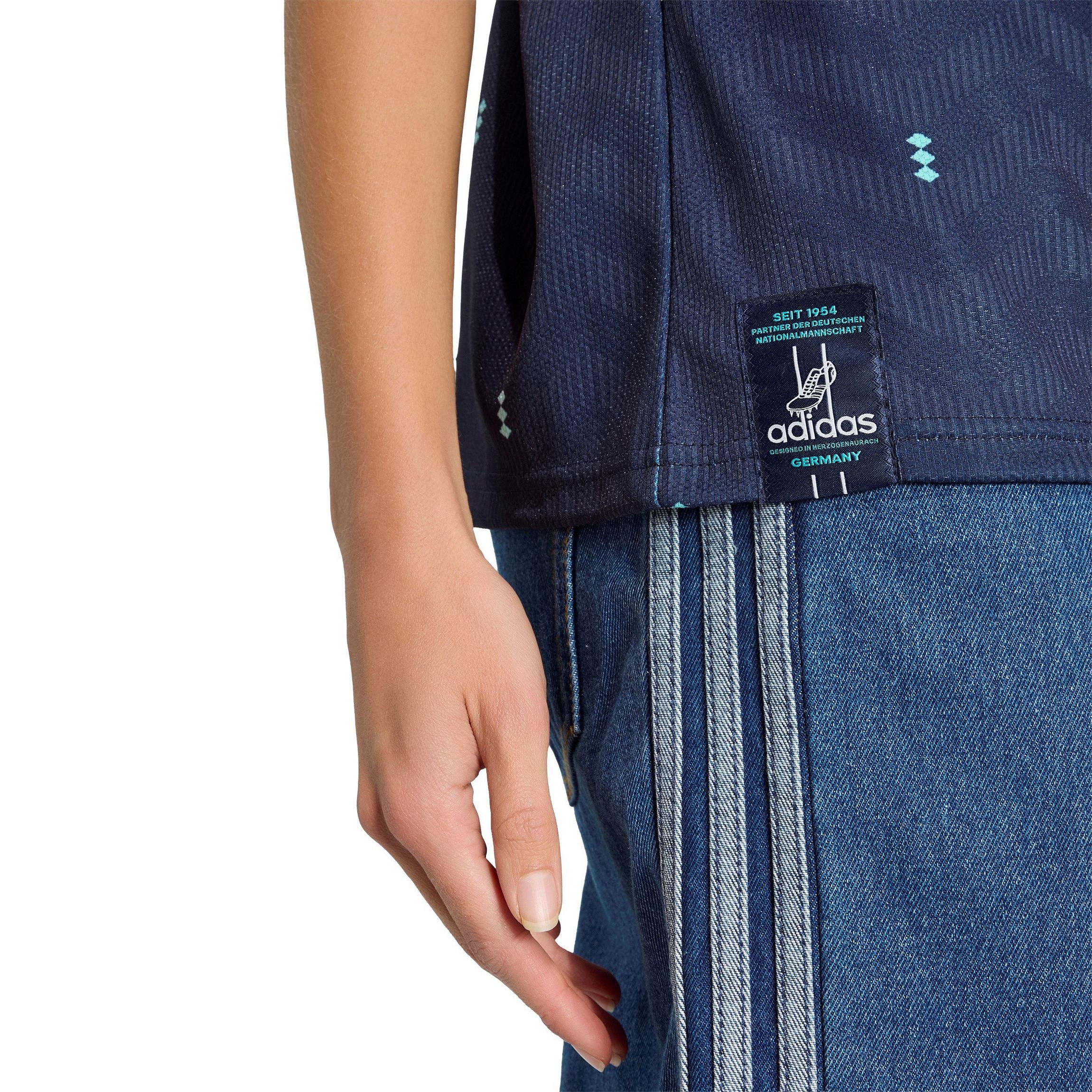 Camisa Seleção Alemanha Away 2026 s/nº Tocedor Adidas Originals Feminina - Azul