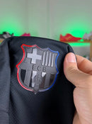 Camisa Barcelona Away 24/25 s/n° Torcedor Masculino - Preta