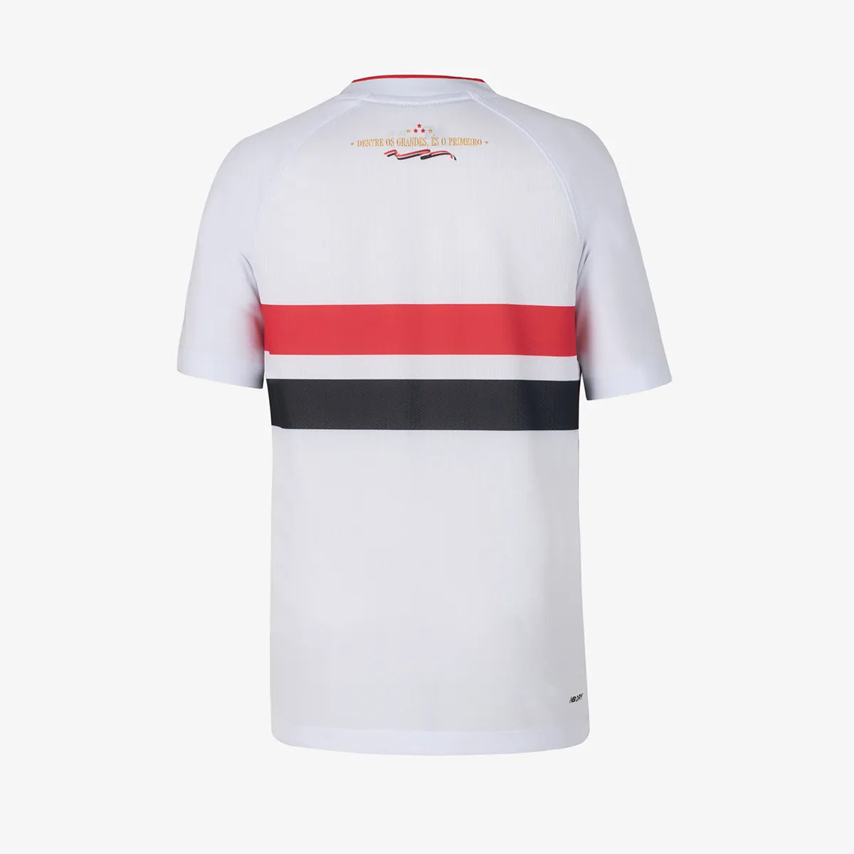Kit Infantil São Paulo I 2026/27 Branco Camisa e Shorts - detalhes de acabamento 1