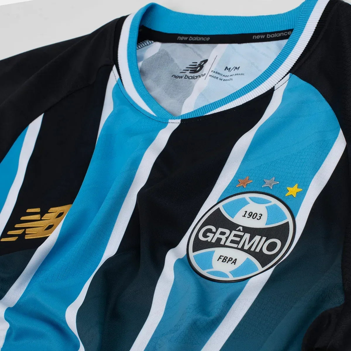 Camisa Grêmio I 2026/27 Tricolor Jogador - detalhes de acabamento 2