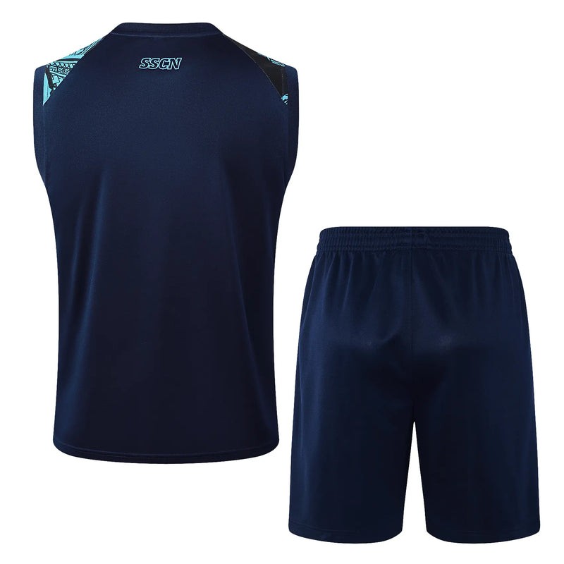 Conjunto Napoli Treino Regata 24/25 - Azul Escuro
