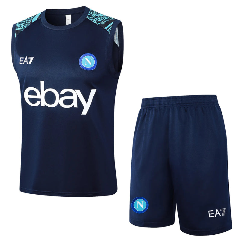 Conjunto Napoli Treino Regata 24/25 - Azul Escuro