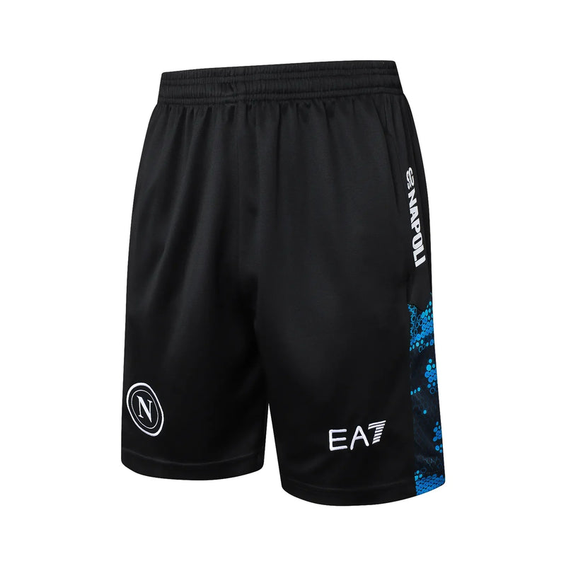Conjunto Napoli Treino Regata 24/25 - Azul e Preto