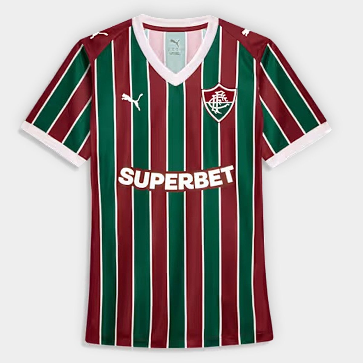 Camisa Fluminense I 2026/27 Tricolor Feminina Torcedor - vista frontal