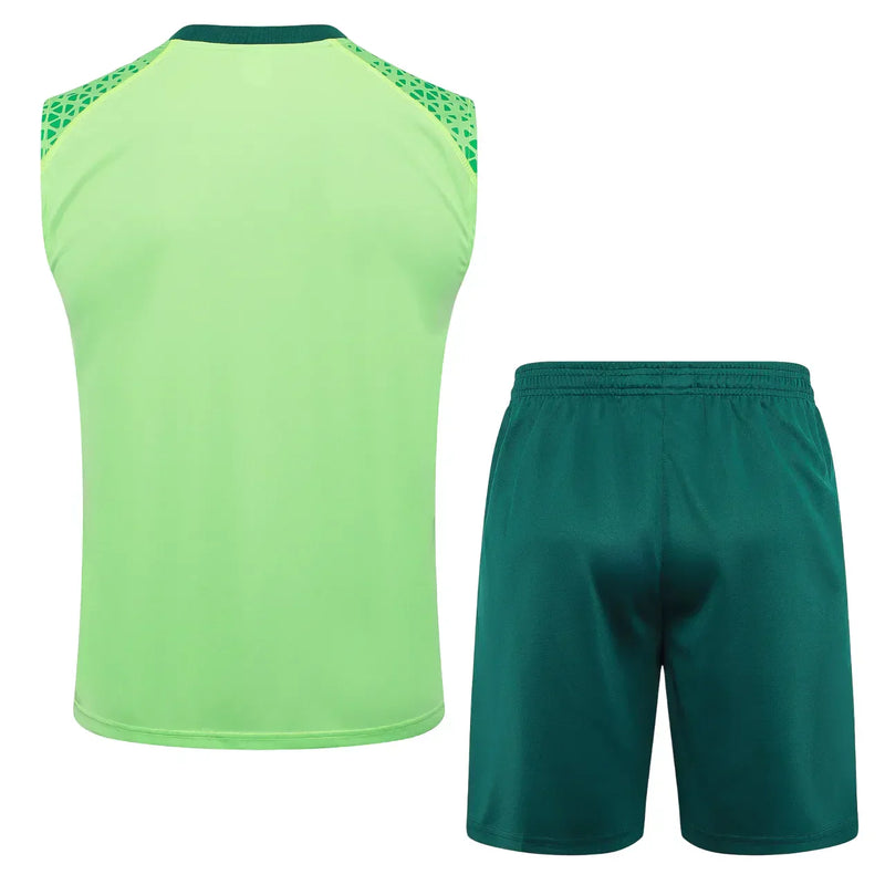 Conjunto Palmeiras Treino Regata 24/25  Verde