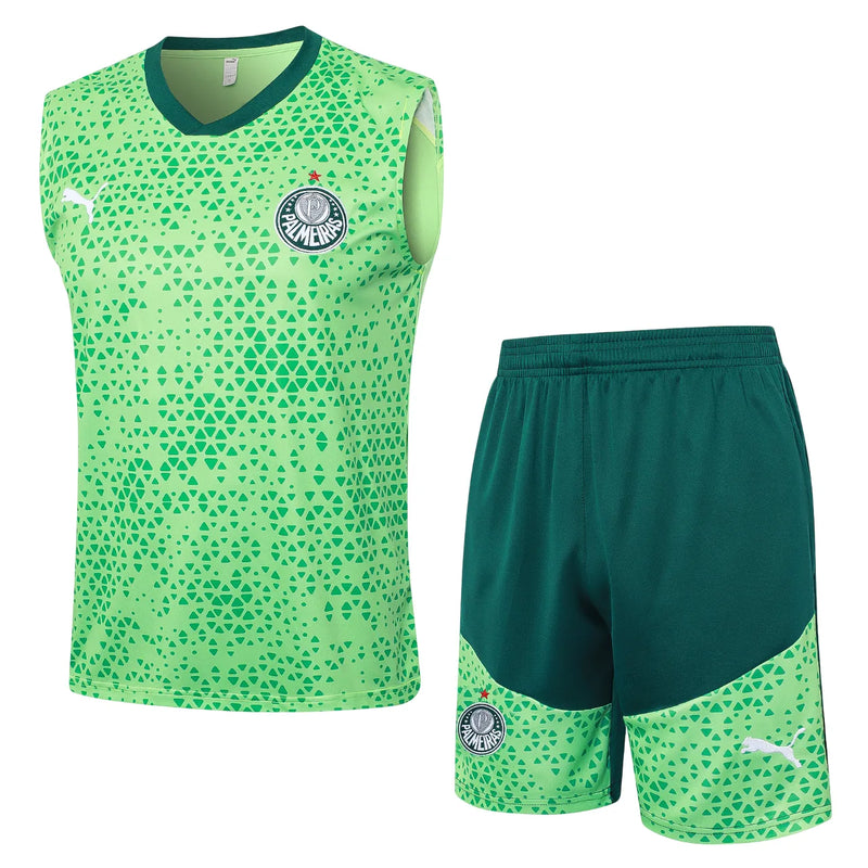 Conjunto Palmeiras Treino Regata 24/25  Verde