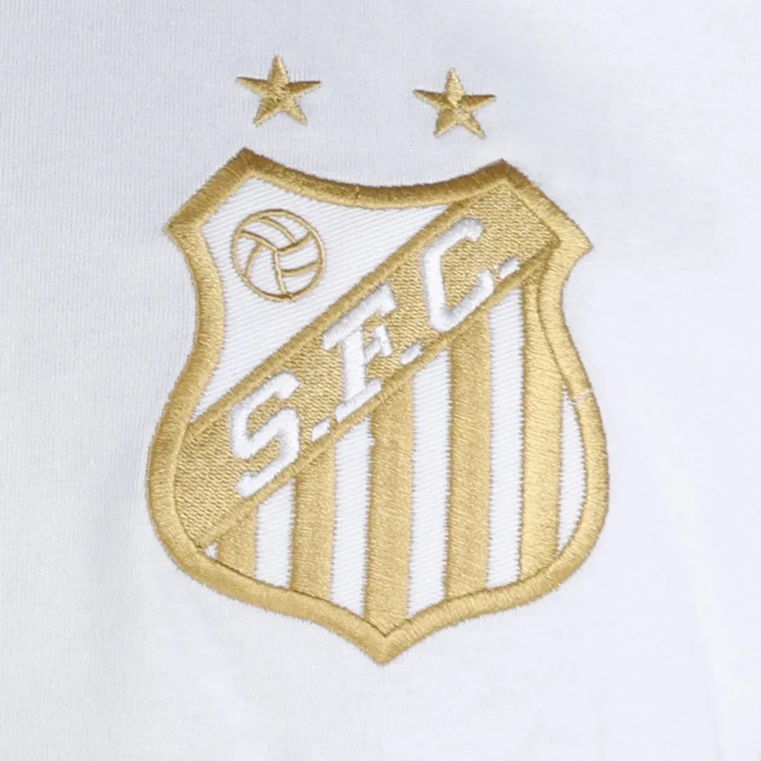 Camisa Santos Pelé 1000 Gols - Branca