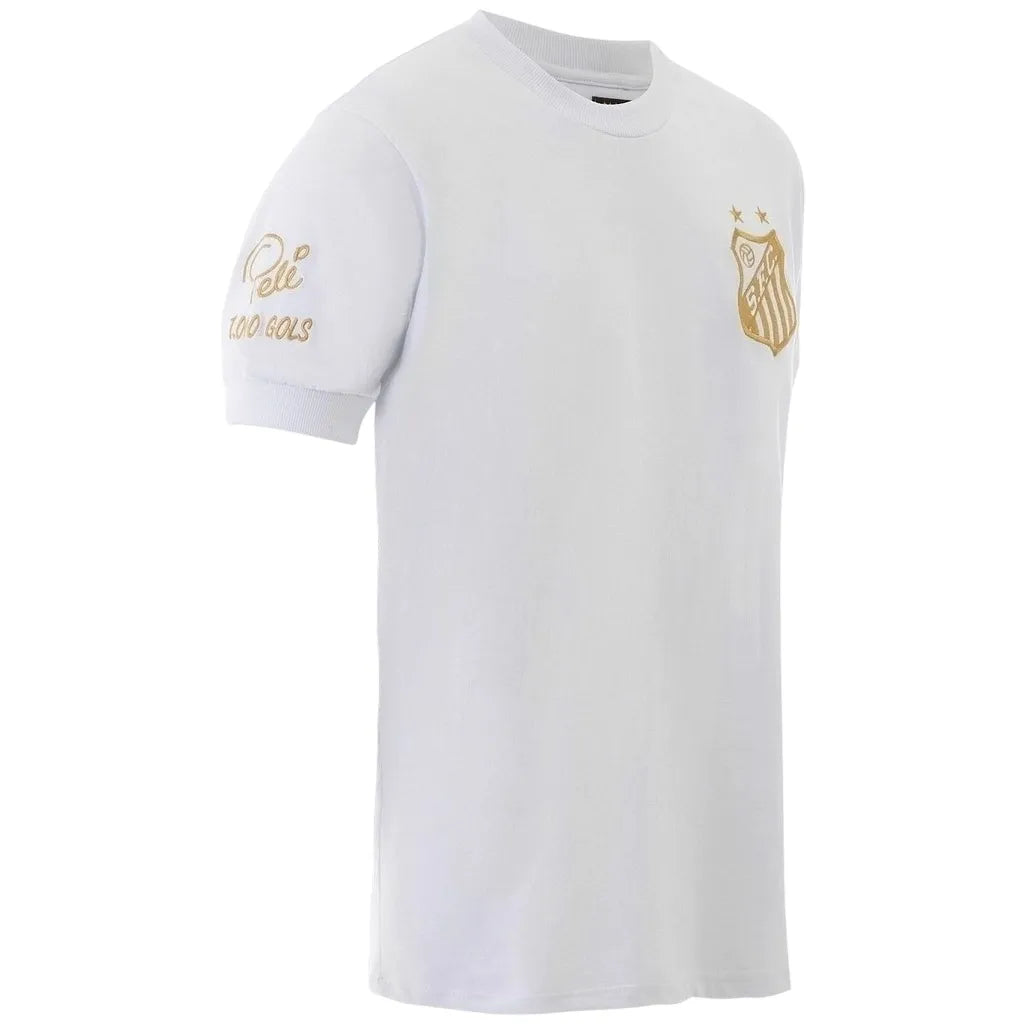 Camisa Santos Pelé 1000 Gols - Branca