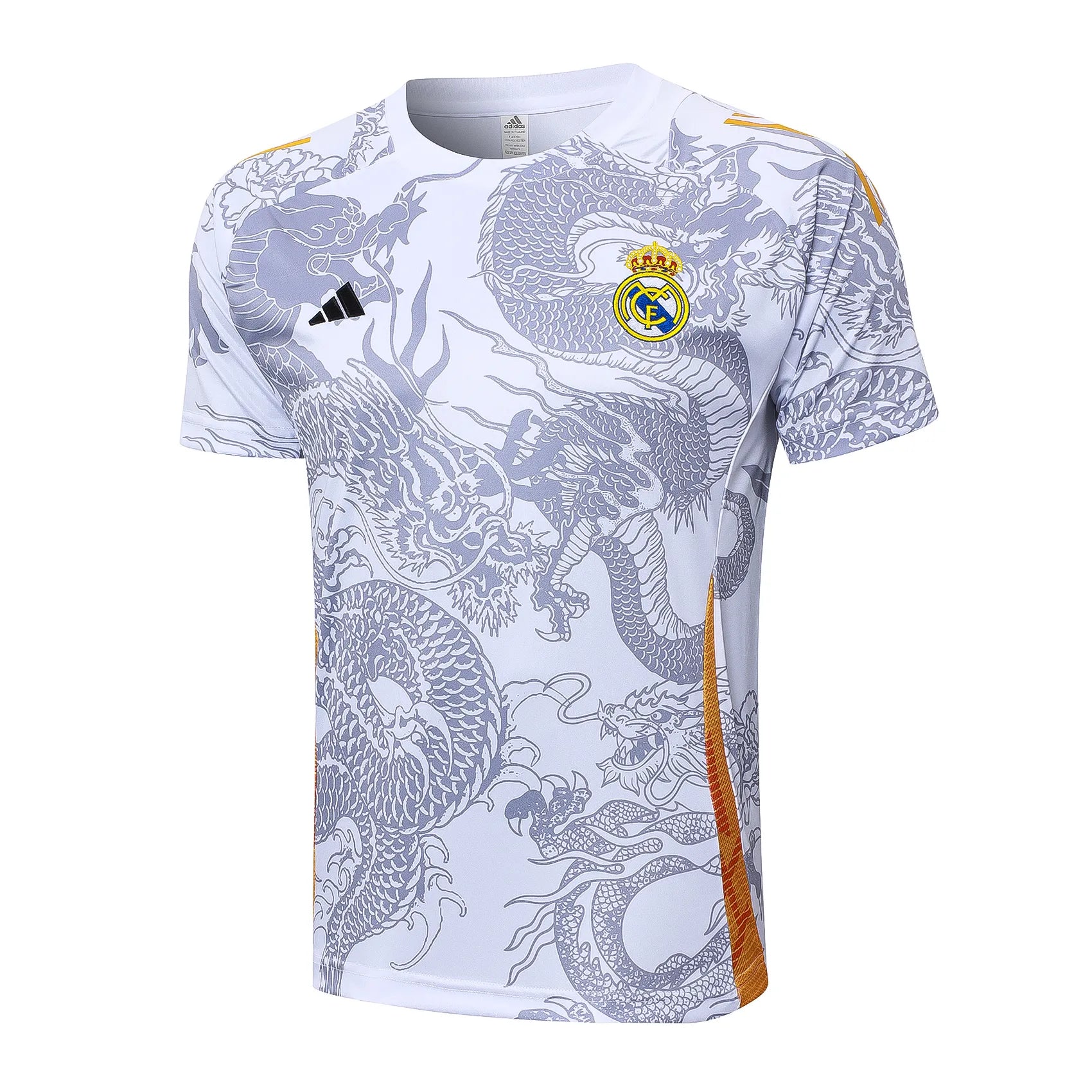 Conjunto Real Madrid Treino 24/25 - Branco Dragão
