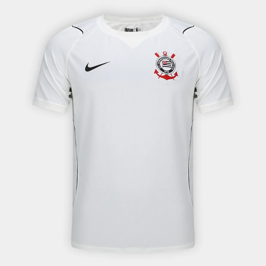 Camisa Corinthians I 2026/27 s/n Torcedor Nike Masculina - Branco