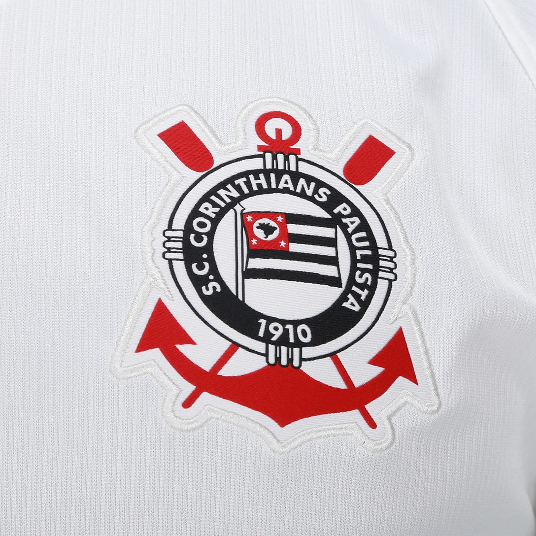 Camisa Corinthians I 2026/27 s/n Torcedor Nike Masculina - Branco
