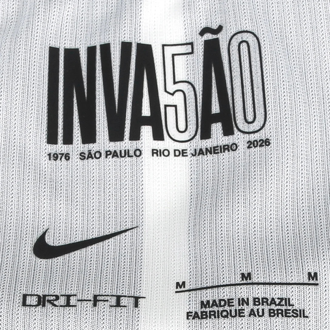Camisa Corinthians I 2026/27 s/n Torcedor Nike Masculina - Branco