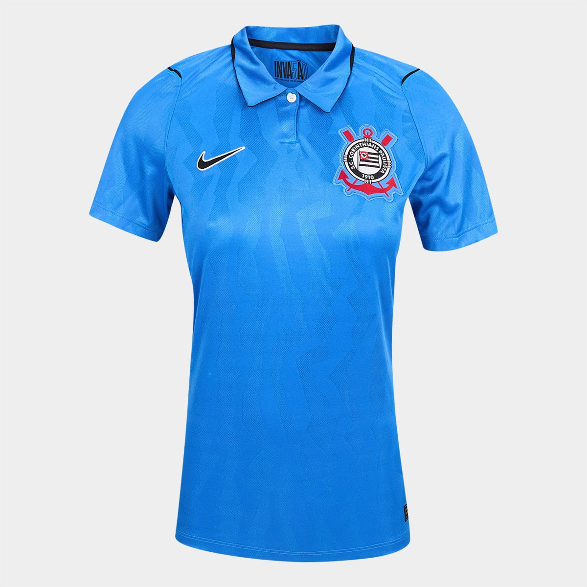 Camisa Corinthians III 2026/27 Azul Feminina Torcedor - vista frontal