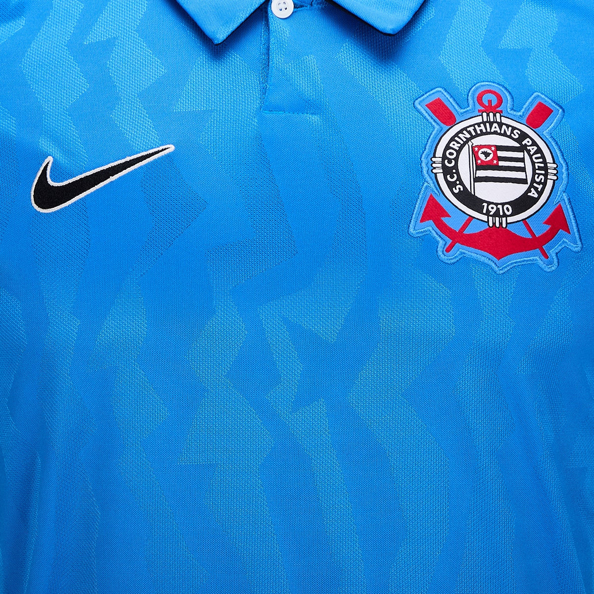 Camisa Corinthians III 2026/27 Azul Torcedor - detalhes de acabamento 1