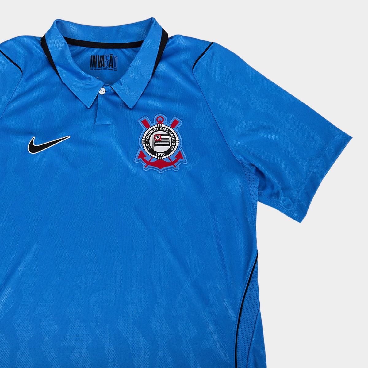 Camisa Corinthians III 2026/27 Azul Torcedor - detalhes de acabamento 5