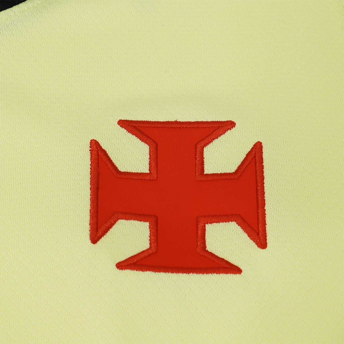 Camisa Vasco III 2026/27 Amarela Feminina Torcedor - detalhes de acabamento 2