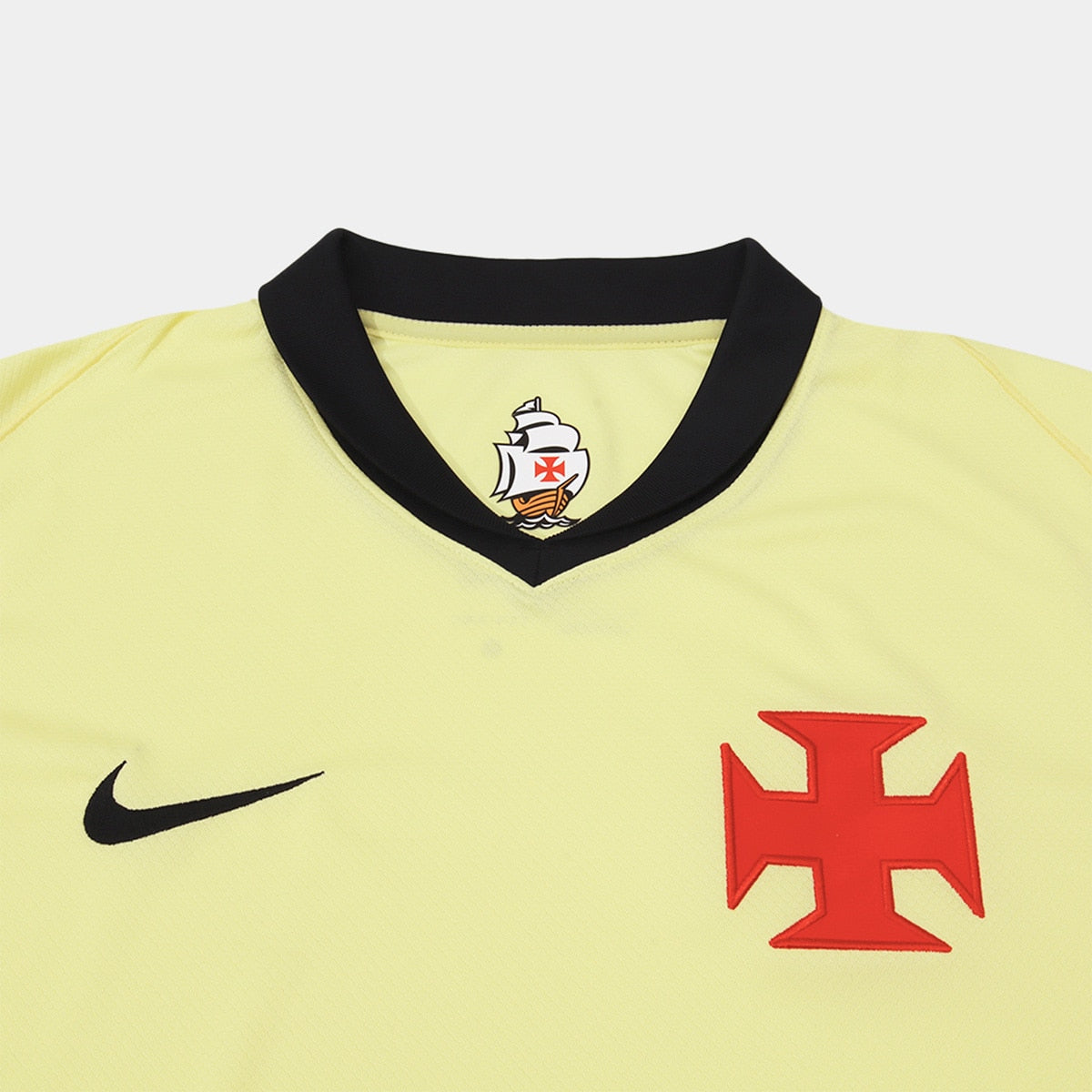 Camisa Vasco III 2026/27 Amarela Torcedor - detalhes de acabamento 1