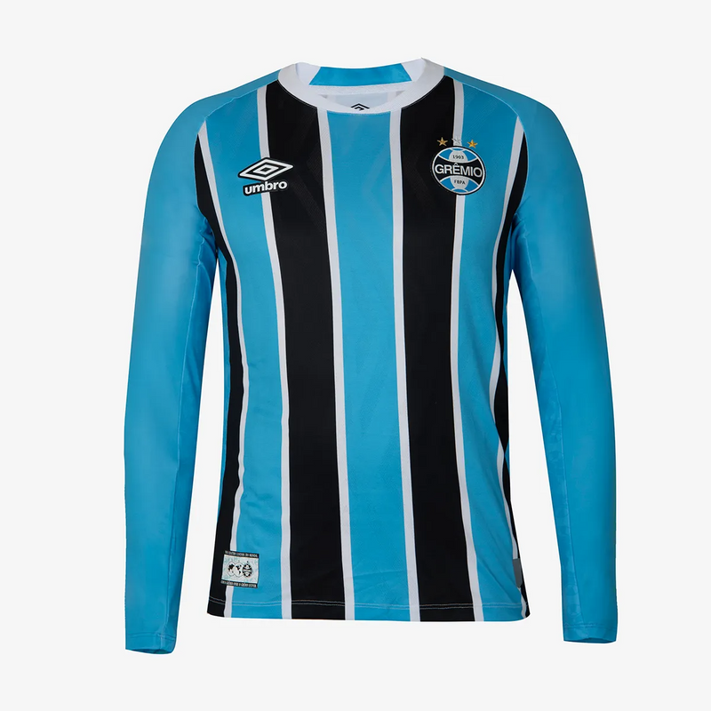 Camisa Masculina Umbro Gremio Manga Longa  2025 Torcedor