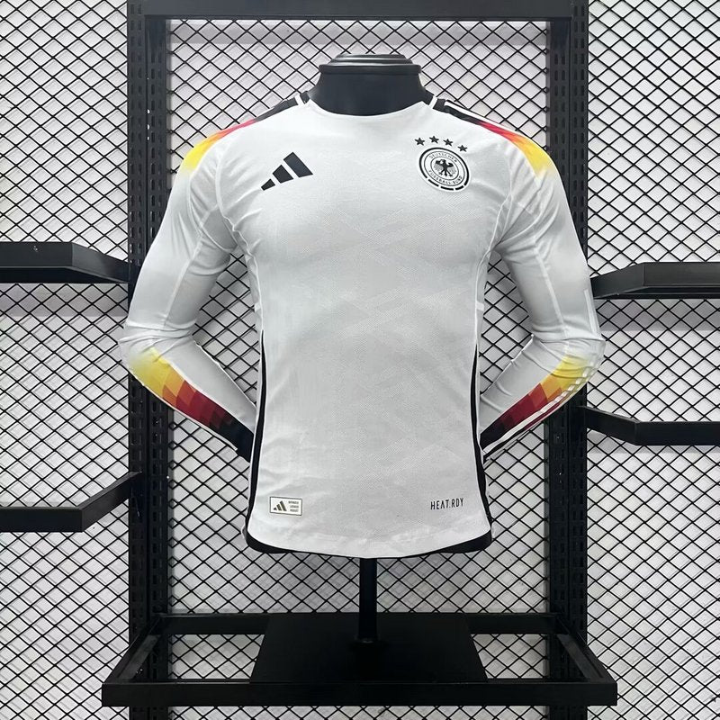 Camisa Alemanha Eurocopa I 2024/25 Manga Longa - Jogador