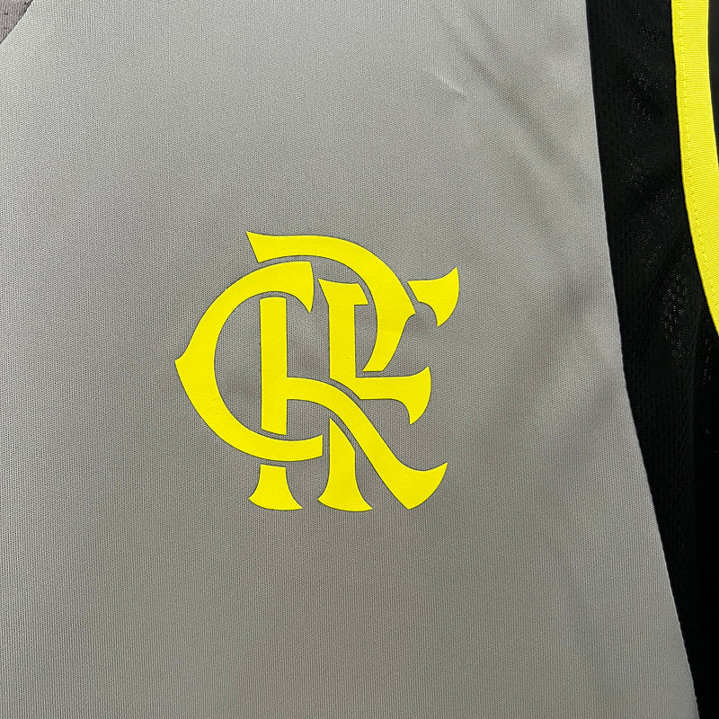 Regata Flamenco Wear Treino 2024/25 Cinza - Torcedor