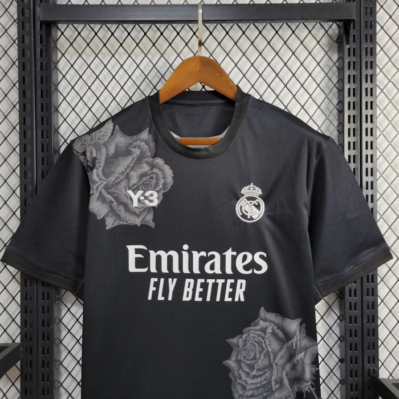 Camisa Edição Especial Y3 Real Madrid 24/25  Preto