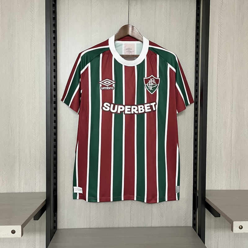 25∕26 Fluminense home Jersey S-4XL(FA31)