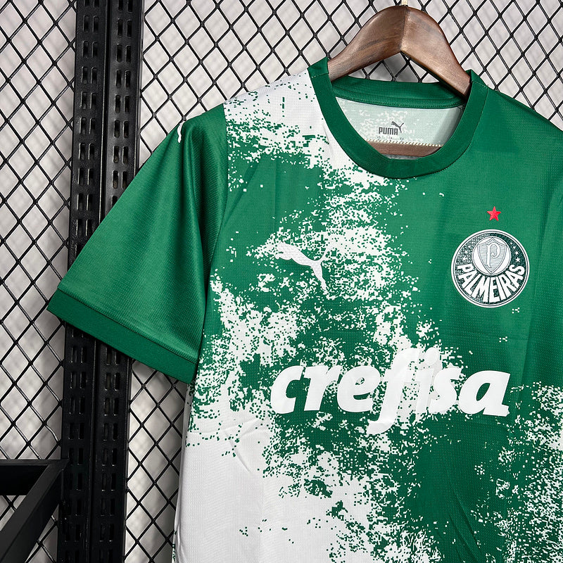 Palmeiras 2024∕25 Special Edition White and green Jersey(AD1D)