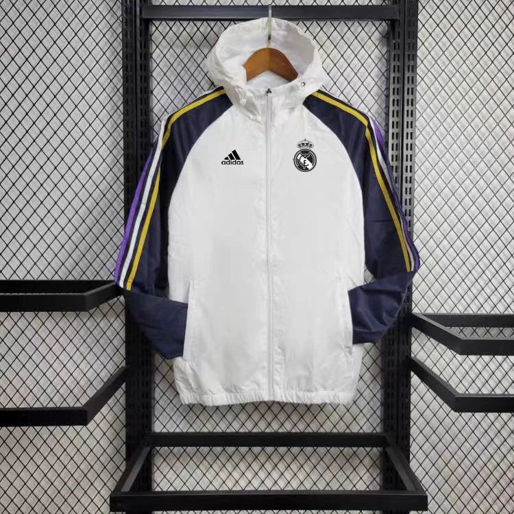 Corta Vento Real Madrid 24/25 - Branco