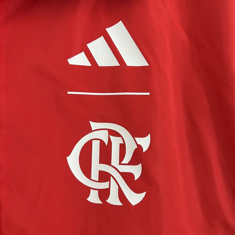 Corta Vento Flamengo - Vermelho e Preto