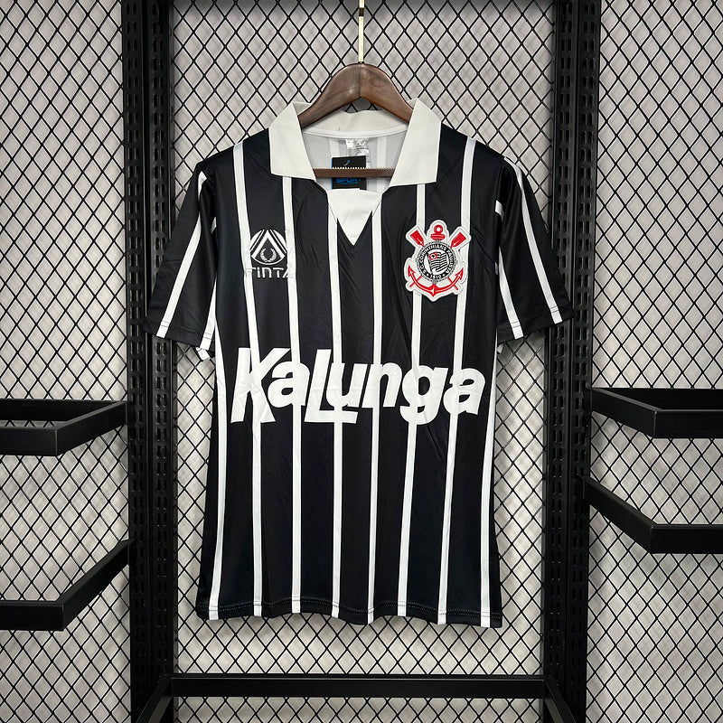 Retro Corinthians 1990 Away Retro Jersey(D354)