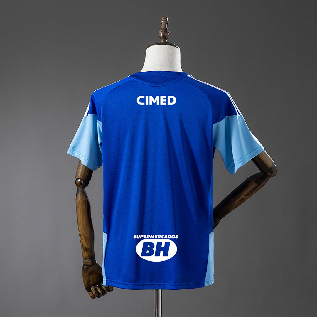Cruzeiro 26∕27 All sponsors Training - Blue Jersey S-4XL(E88A)