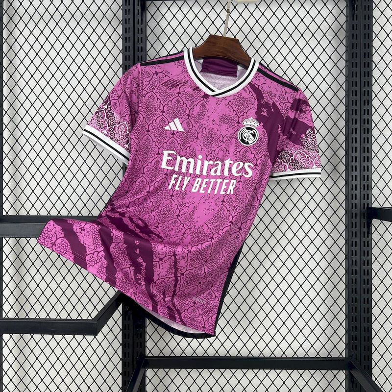 Real Madrid 2024∕25 Pastel purple Jersey S-XXL(2E32)