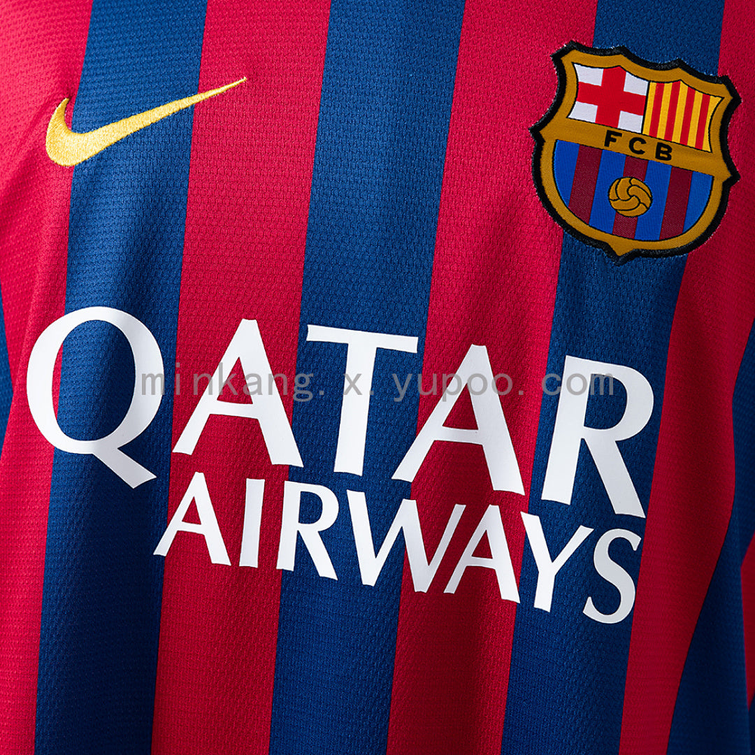 Barcelona 13∕14 Home Retro Jersey S-XXL(BD57)