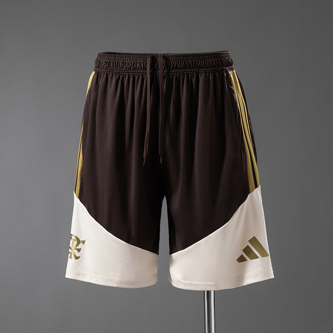 Flamengo 26∕27 Training Shorts - Brown S-4XL(3B8C)