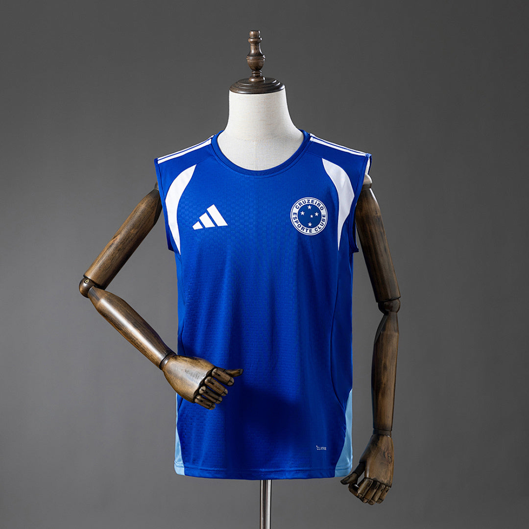Cruzeiro 26∕27 Training - Blue Vest Jersey S-4XL(F03B)
