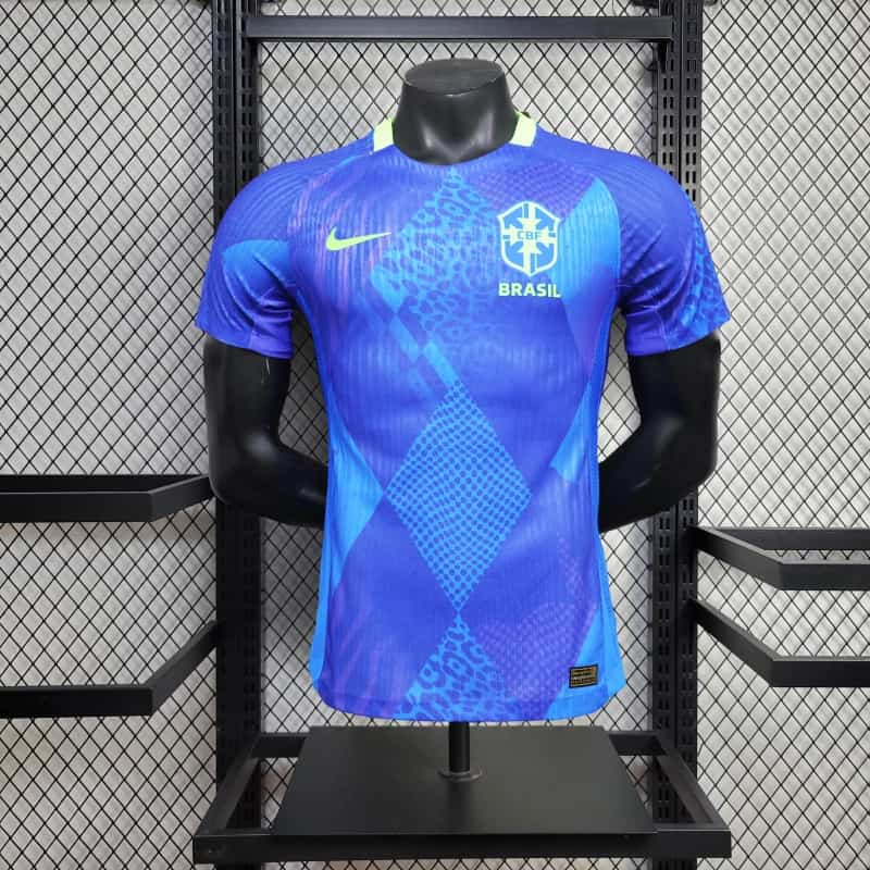 Camisa Brasil 2025/26 Azul - Jogador