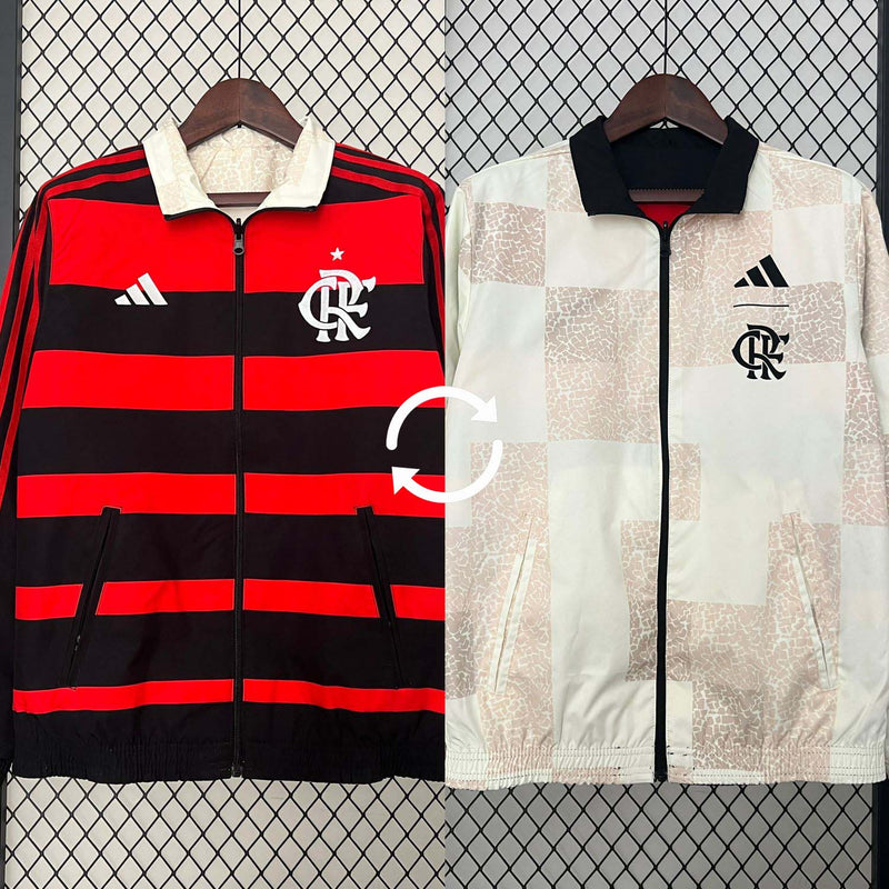 Corta Vento Flamengo - Preto e Vermelho