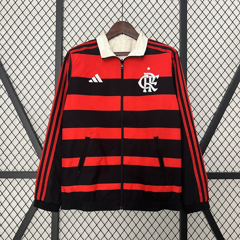 Corta Vento Flamengo - Preto e Vermelho