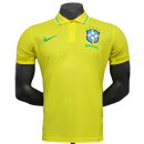 Camisa Brasil 25/26 Edição Polo - Amarelo - Versão Jogador