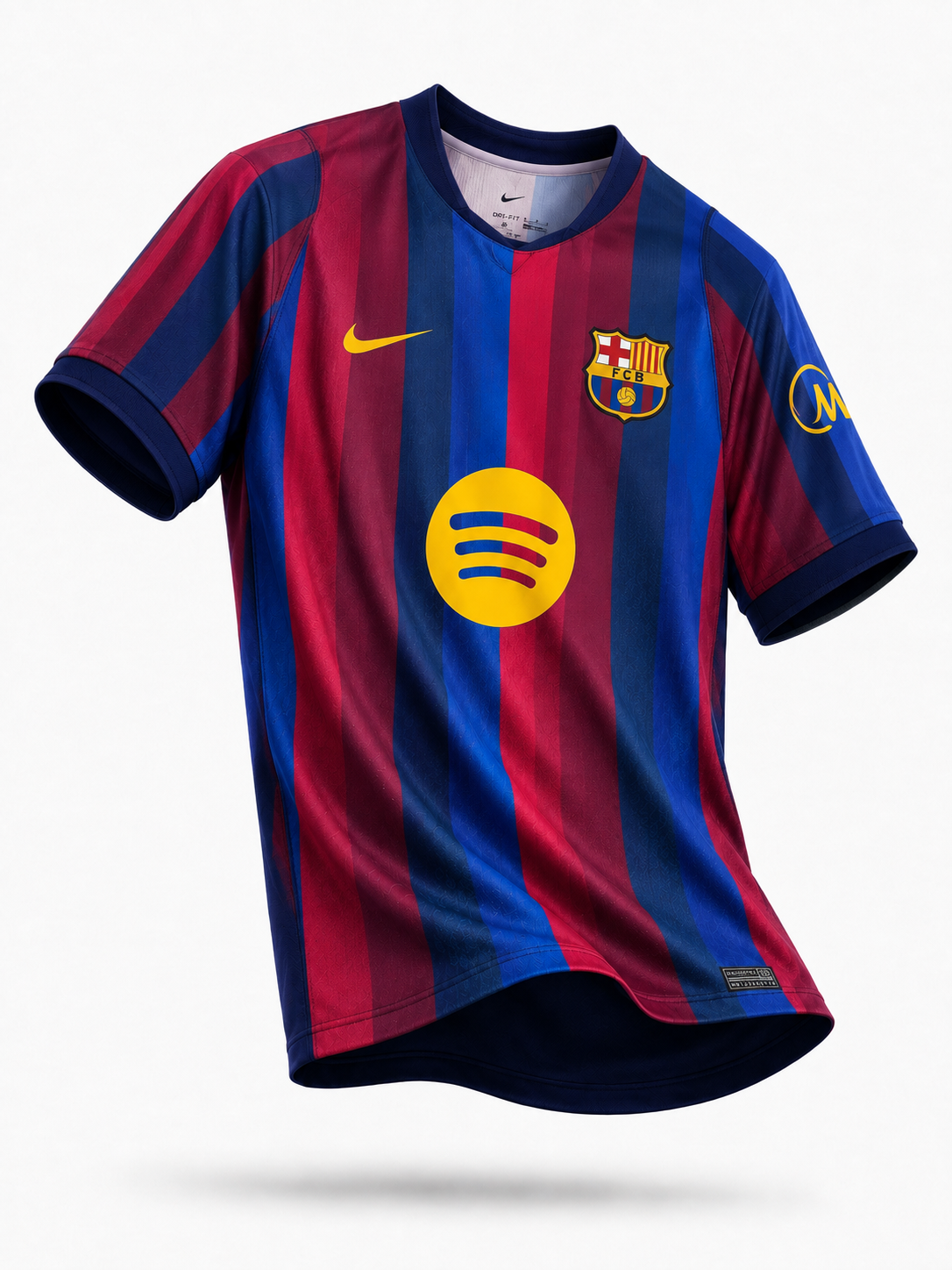 Camisa Barcelona Casa 26-27 vista frontal