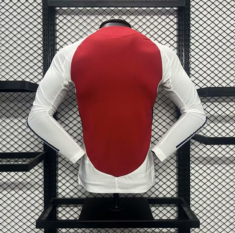 Camisa Arsenal I 2024/25 Manga Longa - Jogador