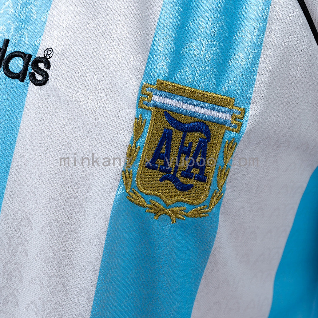 Argentina 1996∕97 Home Retro Jersey S-XXL(0692)