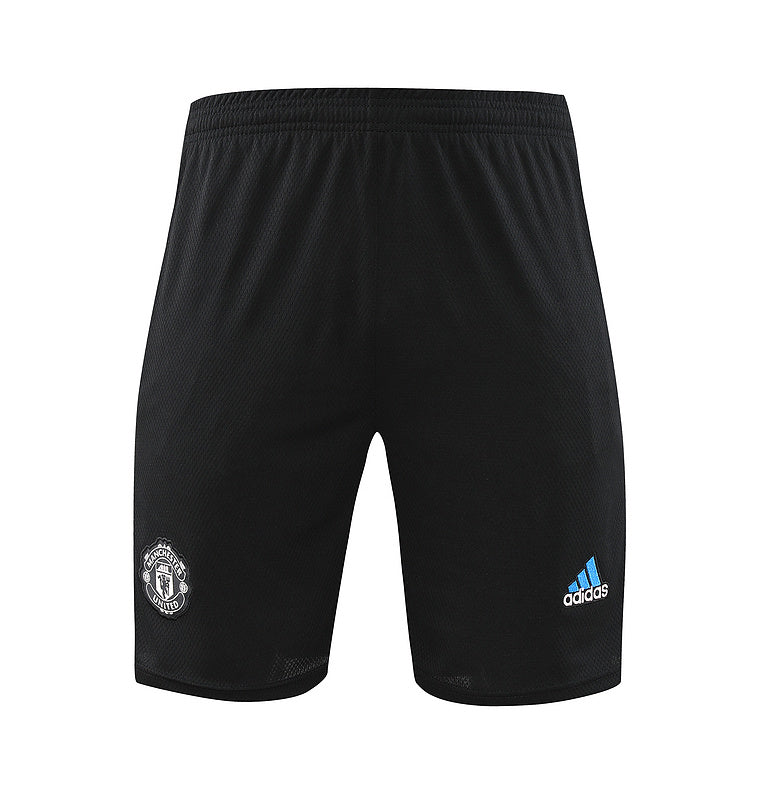 Short Treino  Manchester United 23/24  Preto/Azul  Adidas