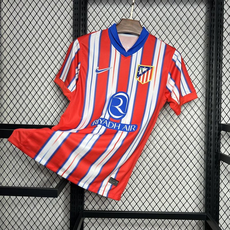 Camisa Atletico Madrid I 24/25 - Vermelho e Branco