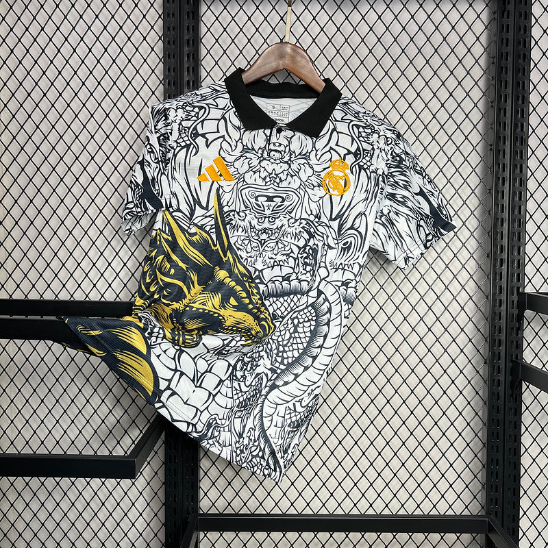 Camisa 24/25  Real Madrid Edição Especial  Branco